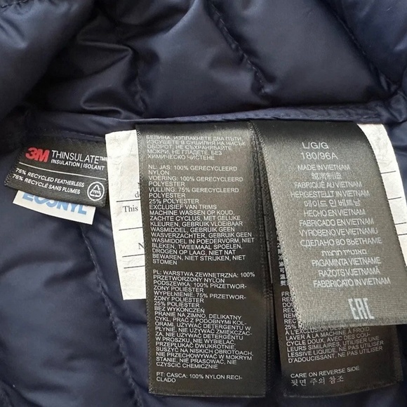 Marmot Echo Featherless Hoody Jacket Arcric Navy Blue Men Large L - Picture 6 of 9